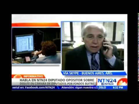 Diputado opositor habla sobre debate en la Cámara de Diputados por proyecto de pago de deuda