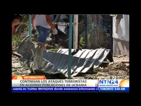 Continúan los enfrentamientos en Ucrania en manos de separatistas prorrusos y las fuerzas de Kiev