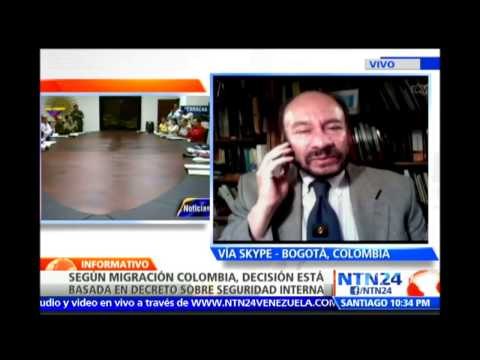 Santos está haciendo el favor de expulsar a opositores venezolanos en colombia: Senador C.D
