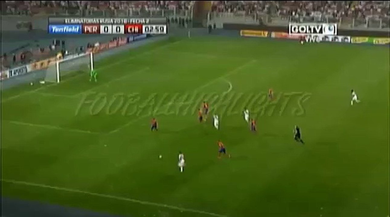 Farfan Chance, Peru vs Chile, Eliminatorias 2018