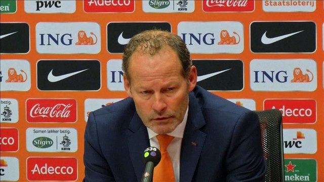 Qualifs Euro 2016 - Blind ne démissionne pas malgré l'élimination des Pays-Bas