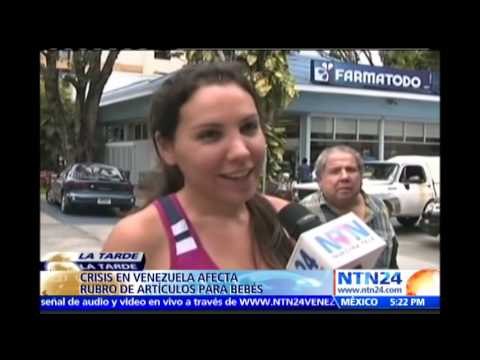 Crisis económica en Venezuela afecta rubro de artículos para bebés