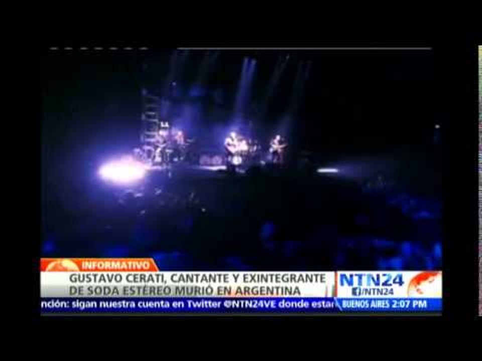 La música de luto: fallece el músico y compositor argentino Gustavo Cerati tras cuatro años en coma