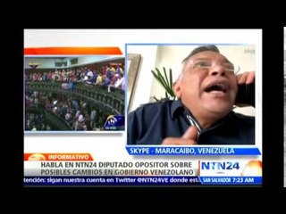Posibles cambios en el Gobierno se dan "bastante tarde": diputado opositor venezolano