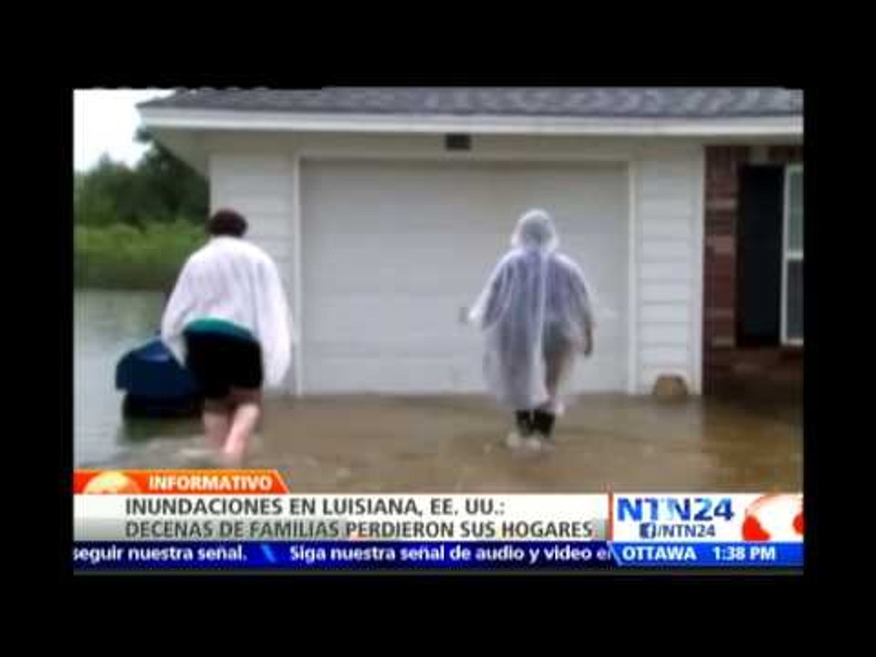 Emergencia en el centro de EE.UU. por fuertes lluvias e inundaciones