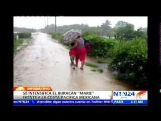 Precaución: Huracán Marie avanza y alcanza categoría 5 frente a costas mexicanas
