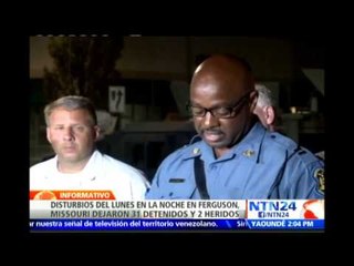 Nueva noche de violencia en Ferguson deja un saldo de seis heridos de bala y 31 arrestos