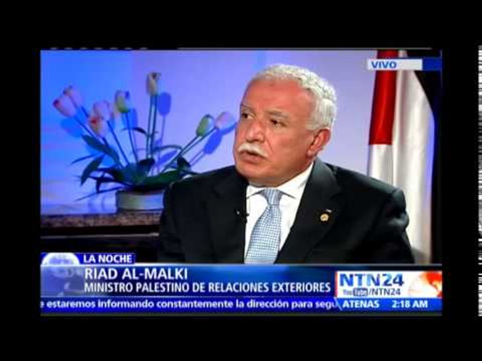 "Nosotros queremos ir a la Corte Internacional": Canciller Palestino en NTN24