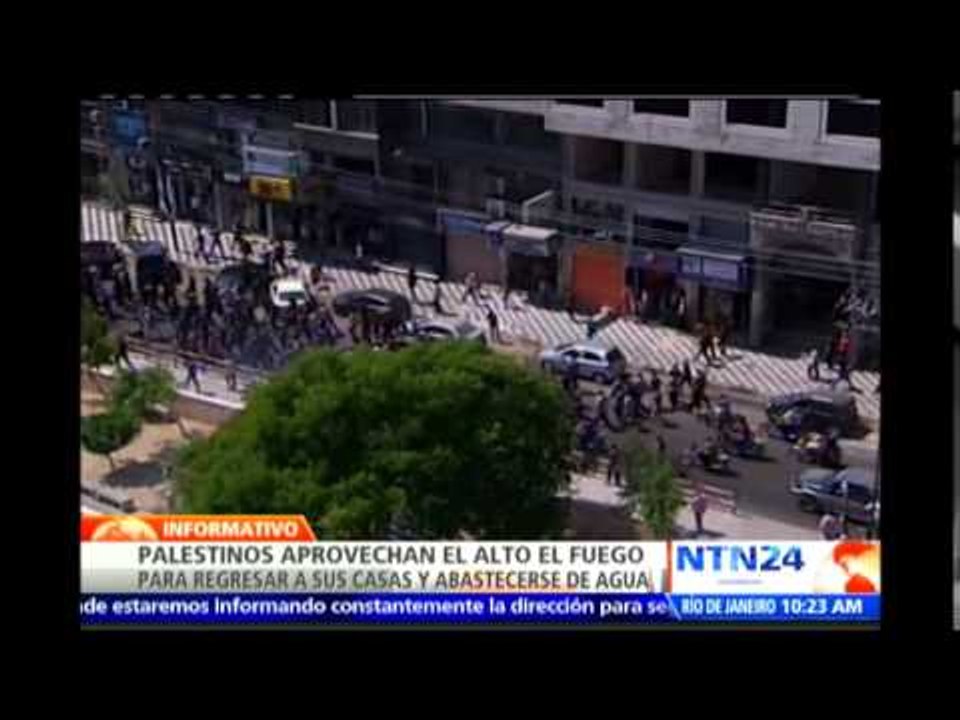 Primer día del cese al fuego en Gaza es respetado por Israel y las milicias palestinas