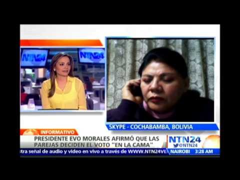 Diputada boliviana califica como inadecuadas declaraciones de Evo Morales