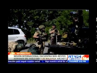 Termina la búsqueda: Expertos abandonan zona donde cayó el MH17 por combates en el lugar