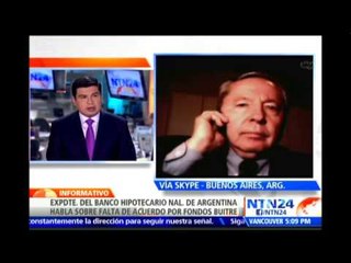 Expdte del Banco Hipotecario Nacional expone "los errores" que cometió el Gobierno en la deuda