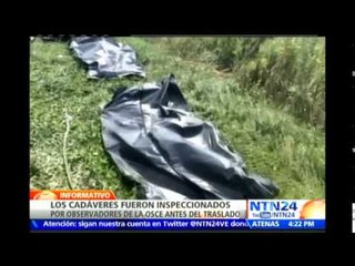 Continúa proceso de levantamiento de cuerpos sin vida luego de tres días de caída del vuelo MH17