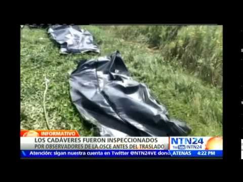 Continúa proceso de levantamiento de cuerpos sin vida luego de tres días de caída del vuelo MH17