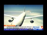 Expertos recrean la escena del posible impacto con misil a avión de Malaysia Airlines