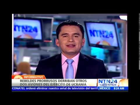 Rebeldes prorrusos derriban dos aviones de guerra del Ejército ucraniano
