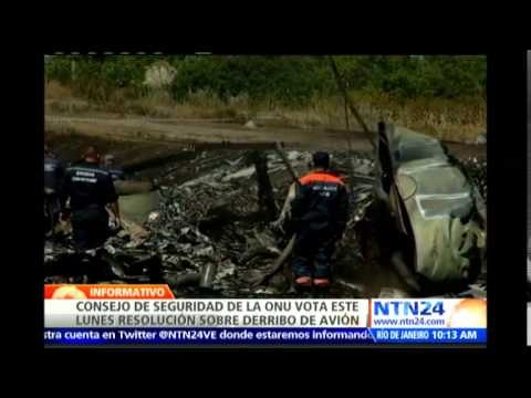 Consejo de Seguridad de la ONU votará resolución sobre caída de avión de Malaysia Airlines