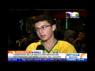 Así reaccionaron los brasileños luego de la derrota del pentacampeón ante Holanda en el Mundial