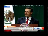 Peña Nieto explica los beneficios de la recién promulgada Ley de Telecomunicaciones