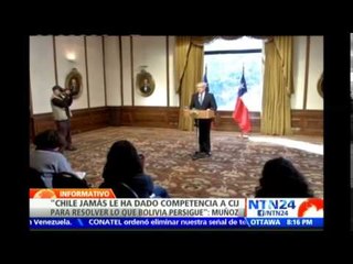 Gobierno chileno presenta objeción a competencia de Corte de La Haya en demanda boliviana
