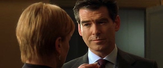 Moneypenny Kisses James Bond