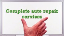 Auto Repair Services - Various Existing Auto Repair Services
