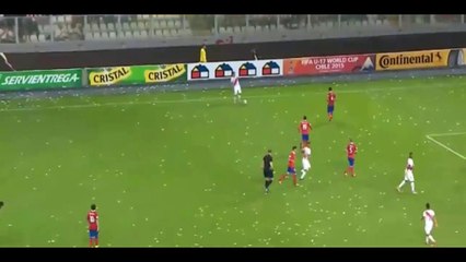 Paolo Guerrero Goal ~ Peru 3 - 4 Chile