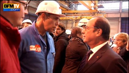 Crise sociale: Hollande et Macron pris pour cible