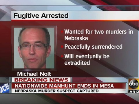 Nationwide manhunt ends in Arizona