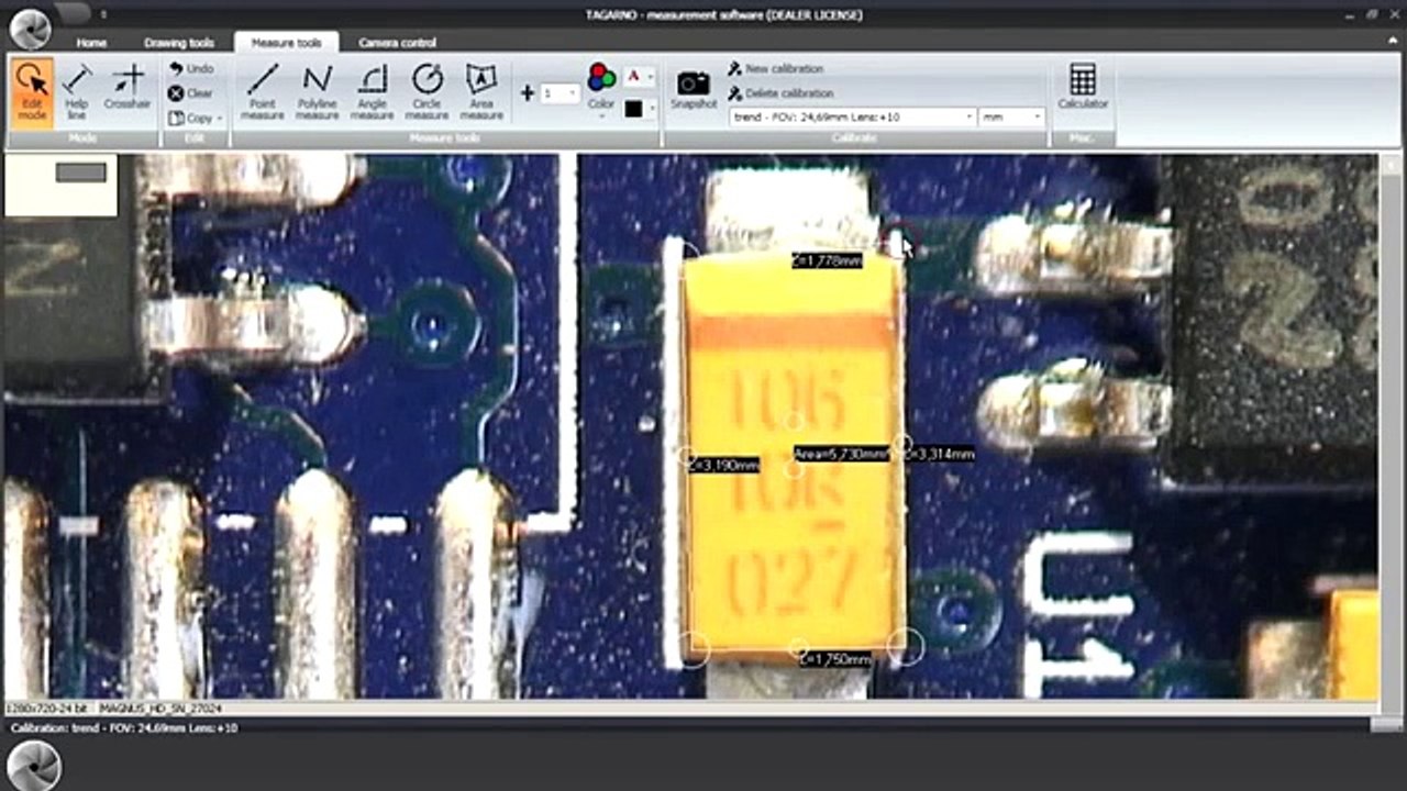 TAGARNO MEASUREMENT SOFTWARE