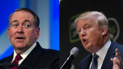 Trump and Huckabee live-tweet Democratic debate