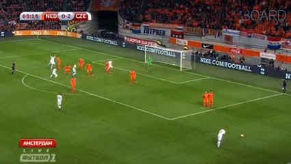 Download Video: But CSC Van Persie - Pays-Bas VS République Tchèque (13-10-2015)