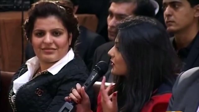 Beautiful Pakistani girl bashing Pak Army for it's notorious activities