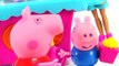 Pig George e Peppa Pig Compram Pipoca da Boneca Polly Pocket Completo em Português Brinqu
