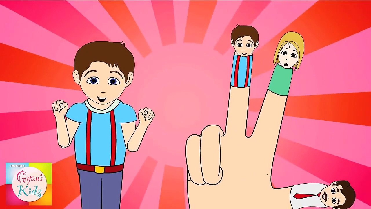 The Finger Family (New) Nursery Rhyme | Cartoon Animation Songs For ...