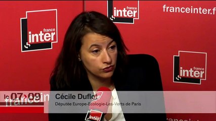 Cécile Duflot : "L'arrestation des syndicalistes d'Air France, "une scénarisation de l'autorité contre les plus faibles""