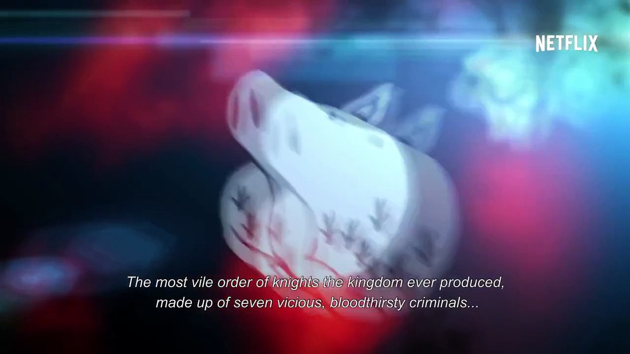 The Seven Deadly Sins Nanatsu no Taizai official trailer 2015 Netflix