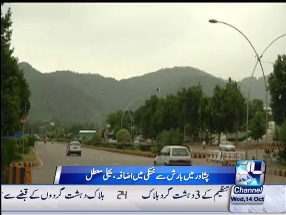 Rain in Peshawar