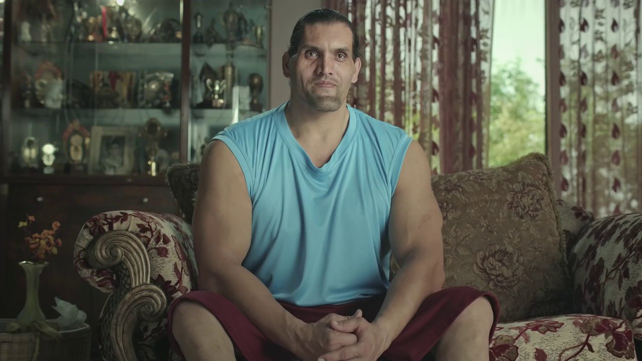WWE giant stars in hilarious ad for a cement company!! Strongest than ever... The Great Khali