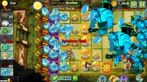 Plants vs. Zombies 2 - Temple Of Bloom Challenge Massive Gargantuar Attack!