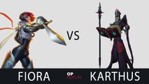 [Highlights] Fiora vs Karthus - SKT T1 MaRin KR LOL SoloQ