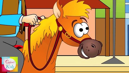 Yankee Doodle Nursery Rhyme | Cartoon Animation Songs For Children