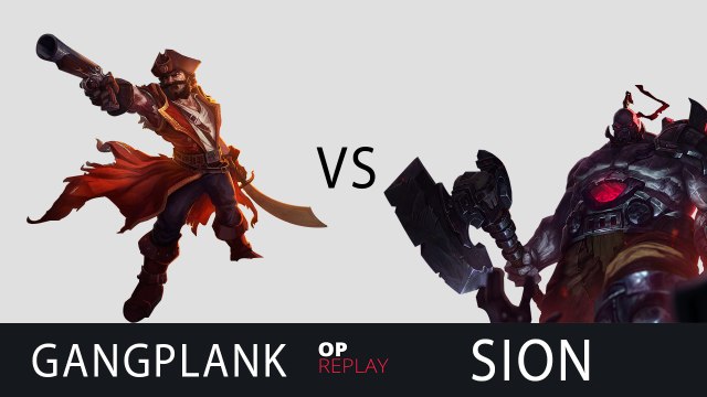 [Highlights] Gangplank vs Sion - TiP Impact KR LOL SoloQ