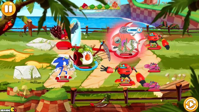 Angry Birds Epic - Sonic Dash Event Super Sonic Join Collected All Feathers!