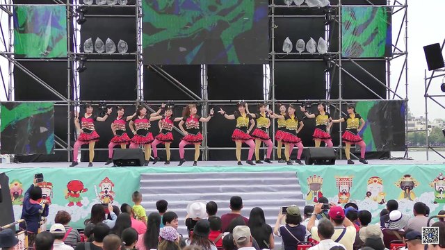 Tike Dance Contest - Cute Wife @ 2015 Kaohsiung Zuoying Wannian Folklore Festival