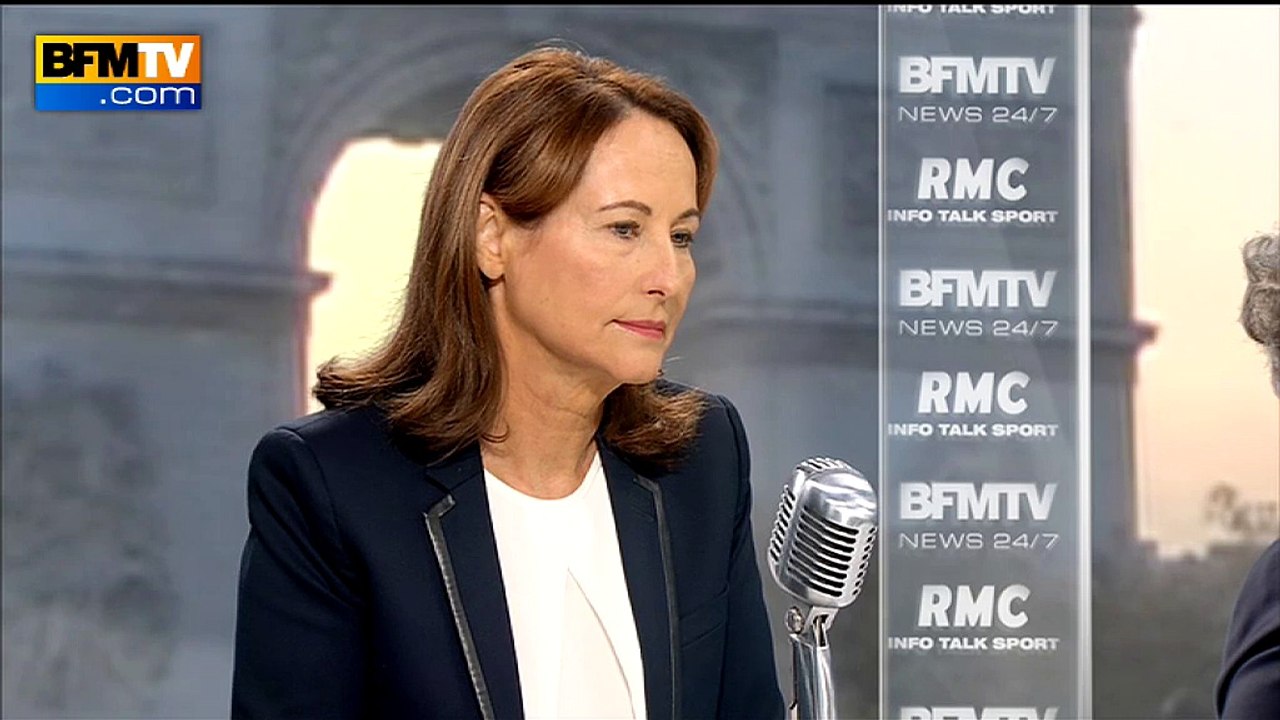 Air France: Ségolène Royal juge que "cela ne sert à rien de jeter de l'huile sur le feu"