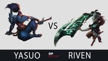 Yasuo vs Riven - SKT T1 Faker EUW LOL Diamond 1