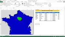 Excel VBA - Réaliser une carte de France Interactive avec Clic souris (Module 3)