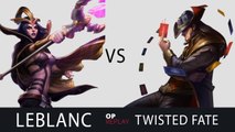 LeBlanc vs Twisted Fate - FNC Febiven EUW LOL Challenger 611LP