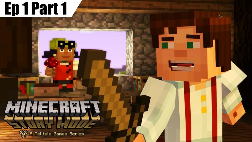 Minecraft Story Mode Ep 1 Part 1 Animated intro 5 Steam Copies to GIVE  AWAY! NikNikamTV - video Dailymotion